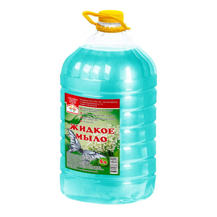 Жидкое мыло ландыш SANITERRA 5л. ПЭТ 1/4